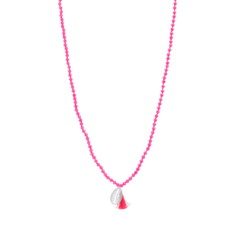 61240Mix04 Ketting Biba Add Some Neon Beach Neon Roze